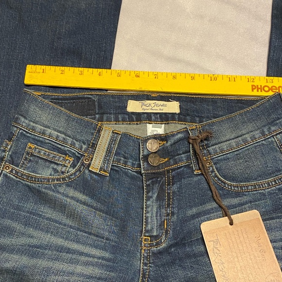 Truck Jeans Women’s juniors size 5 bootcut Made in USA Original American Ride - Picture 9 of 9